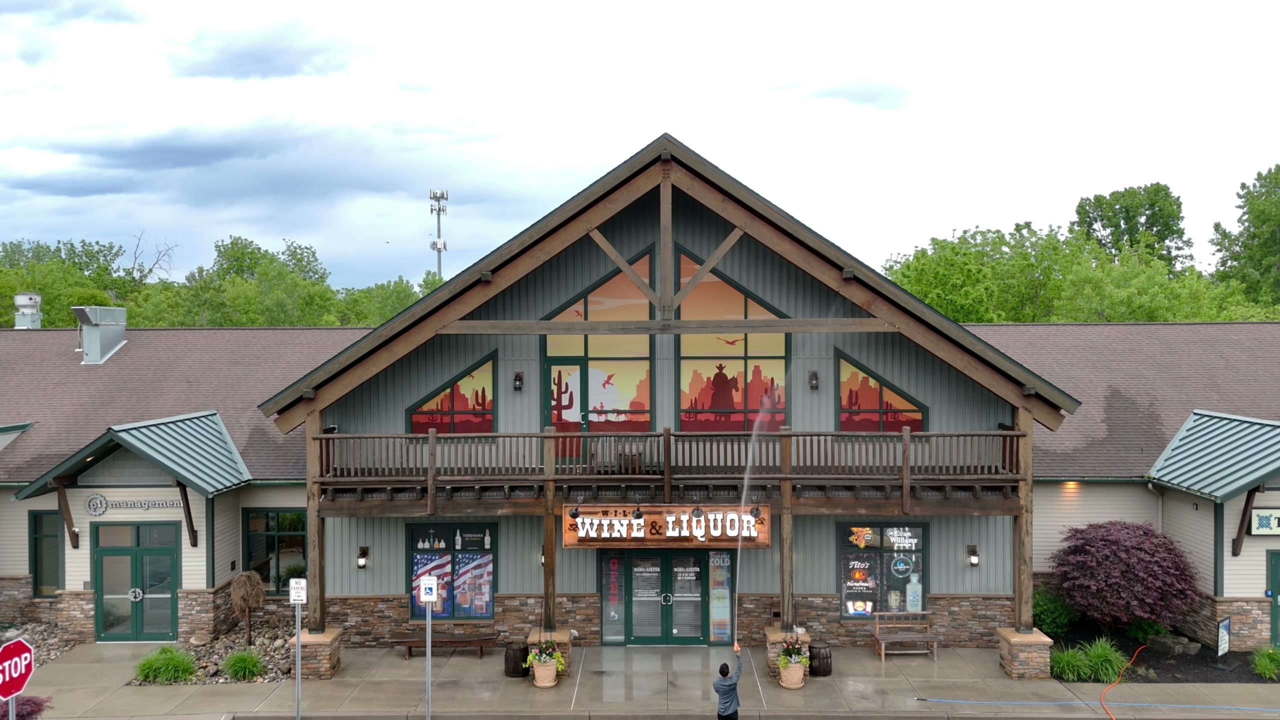 Before commercial strip mall washing Capital Region NY